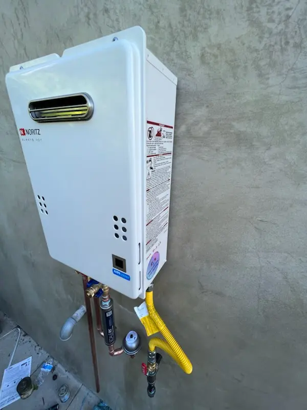 Tankless water heater installation for Valley Ranch homes